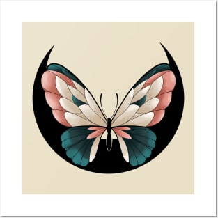 Butterfly Moon Posters and Art